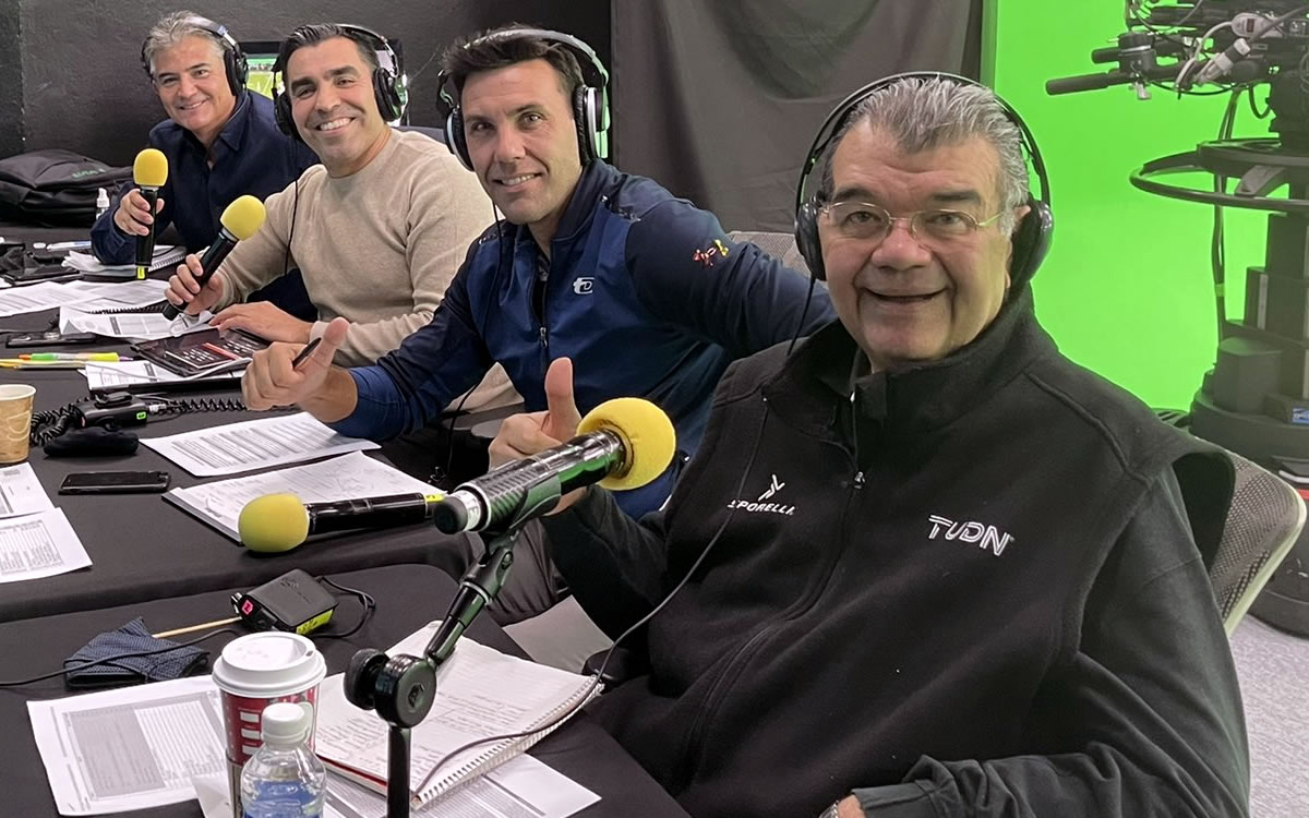 Emilio Fernando Alonso y Damián Zamogilny trabajan juntos en TUDN. (@Emilio_Alonso69)