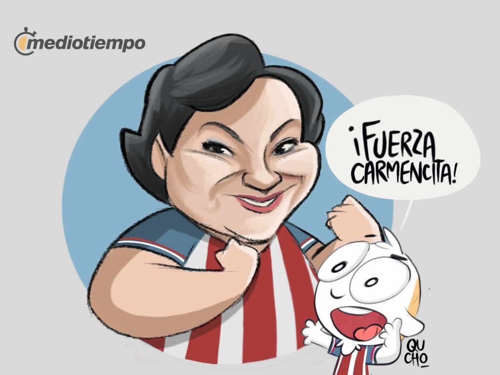 ¡Fuerza para Carmen Salinas!