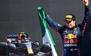 Checo Pérez terminó tercero en el GP de México. FOTOS: Mexsport.