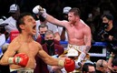El Travieso se rindió ante los logros del Canelo Álvarez. FOTO: AFP.