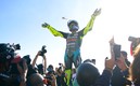 Valentino Rossi tras el GP de Valencia. Foto: AFP