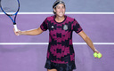 La tenista española se puso la camiseta del Tri. (Foto: Especial)