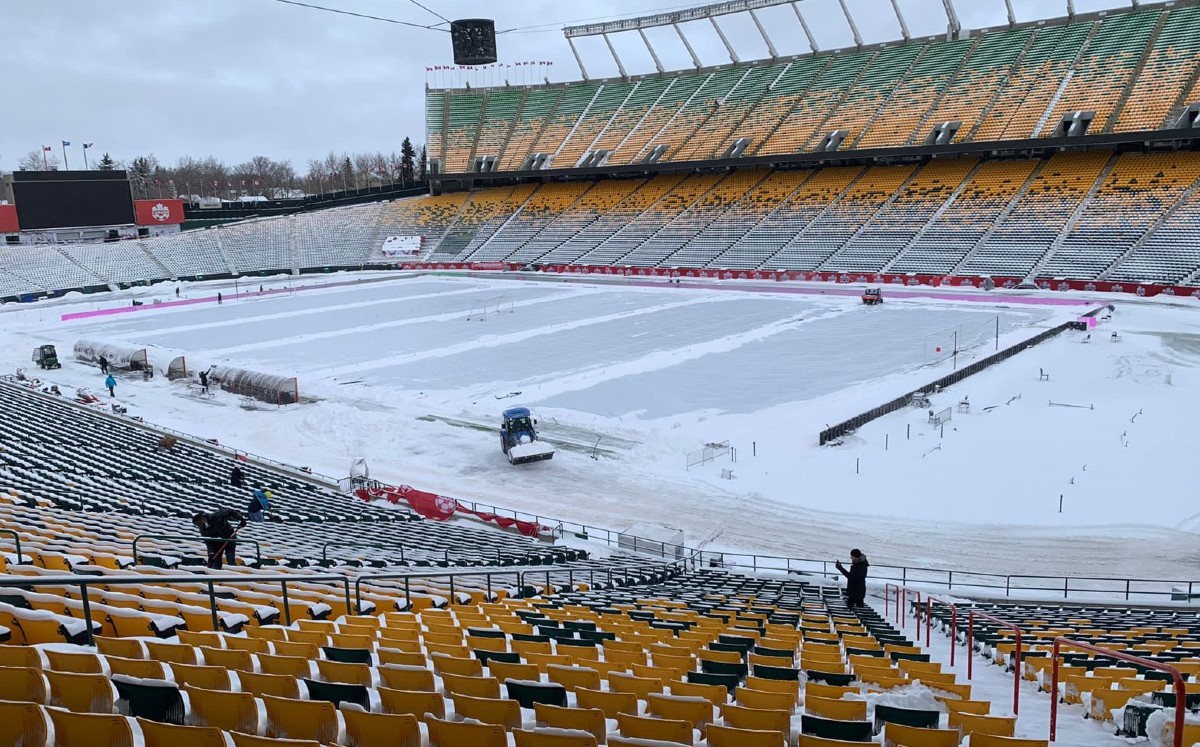 Así luce el Estadio Commonwealth a horas del duelo del Tri. FOTO: Mediotiempo.