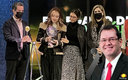 La familia de Javier Sahagún recibió un trofeo del COI en memoria del periodista. (Foto de TUDN)