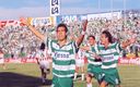 Borgetti celebrando el gol del Campeonato 1996. (Mexsport)