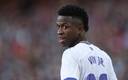 Vinicius acumula  9 tantos y 7 asistencias en 16 partidos con el Real Madrid (Reuters)
