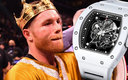 Canelo Álvarez es aficionado a los relojes de la marca Richard Mille. (AFP)