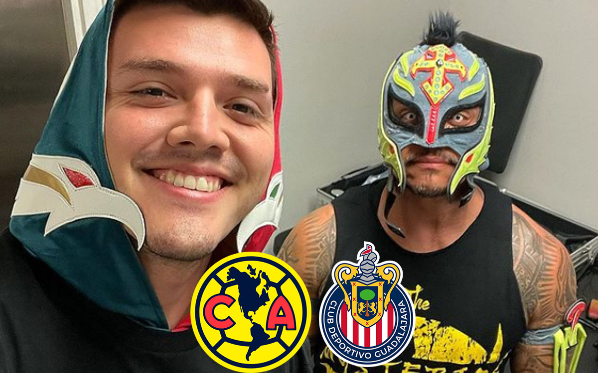 Todos somos de Chivas y mi hijo resultó americanista: Rey Mysterio