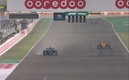 Así se vio el final del GP de Qatar. (Foto: F1)