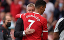 Cristiano Ronaldo se olvida de Zidane como próximo DT del ManU. (Foto: AFP)