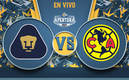 Partido Pumas vs América. Liguilla 2021 EN VIVO, Cuartos de Final, Ida