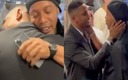 Ronaldinho y Eto'o se fundieron en un conmovedor abrazo. (Foto: Especial)