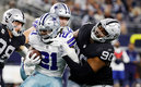 Los Raiders se fajaron a la hora buena | AFP