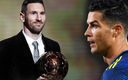 Cristiano Ronaldo tiene 5 Balones de Oro; Messi lo supera con 6. (Foto: AFP / Especial)