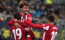 El Atlético de Madrid subió al segundo lugar de la tabla (AFP)