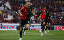 Julio Furch marcó el gol rojinegro. (Foto: Imago7)