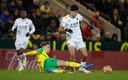 Raúl Jiménez jugó todo el partido contra el Norwich (Reuters)