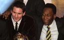 Pelé ya había felicitado anteriormente a Messi por ganar un Balón de Oro. (FC Barcelona)