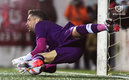 Luca Zidane se agrandó en la tanda | Twitter @RayoVallecano