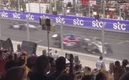 Fittipaldi se estrelló con el auto estático | Captura