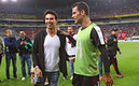 Checo Pérez apoya al Atlas en la Final. (Foto: Imago7)