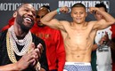 El Pitbull Cruz tuvo una buena actuación y Mayweather se lo reconoció. FOTO: AFP.