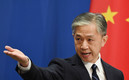 El portavoz de la diplomacia china en conferencia de prensa. (FOTO: AFP)