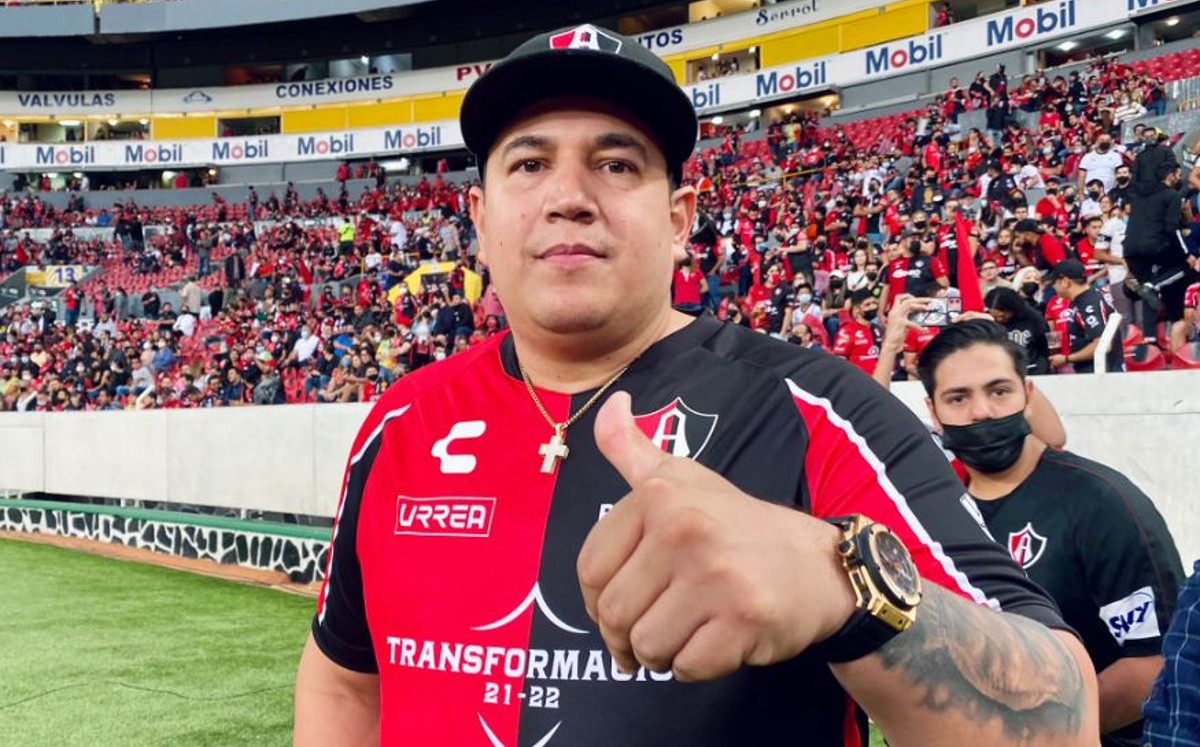 Eddy Reynoso pudo disfrutar de la Final de Ida en León.