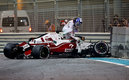 Raikkonen chocó contra un muro | AFP
