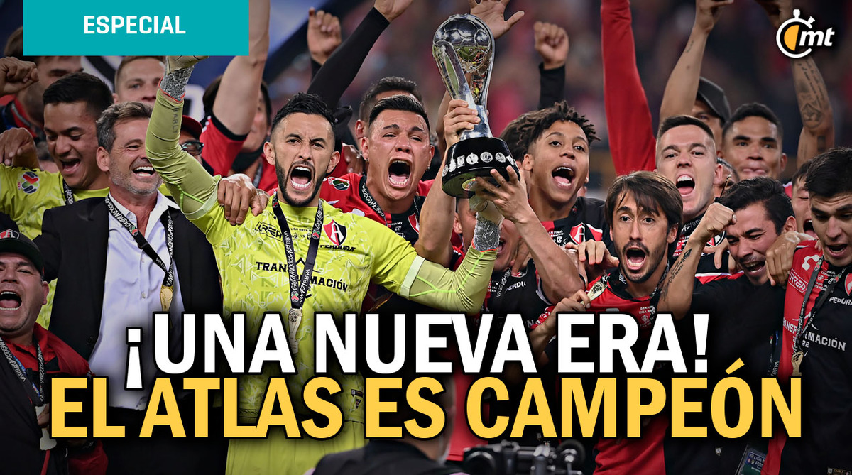 ¡Se acabó la maldición Rojinegra! Tras 70 años, el Atlas es campeón del ...
