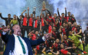 Atlas se coronó en la Liga MX y el Perro Bermúdez le puso mucho feeling. (Imago7)