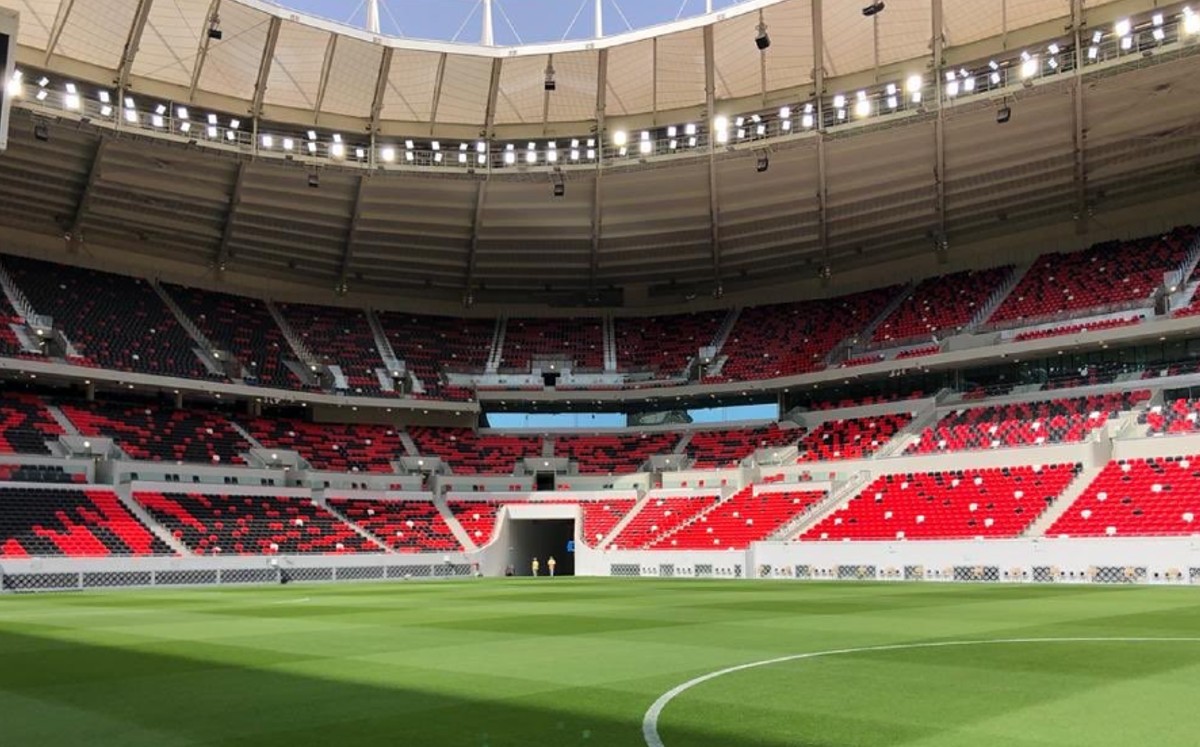El inmueble luce impecable y cuenta con alta tecnología para albergar la Copa del mundo de Qatar. FOTO: Dunn.