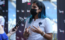 Mariana Cadena durante el Dia de Medios previo a la Final. (FOTO: Imago7)