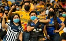 Los aficionados felinos se hicieron sentir en la casa de las Rayadas. FOTO: Imago7.