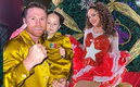 Canelo Álvarez consintió a María Fernanda. (Fotos: Instagram)