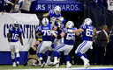 Los Colts derrotaron a Patriots en un agónico partido. (Foto: AFP)