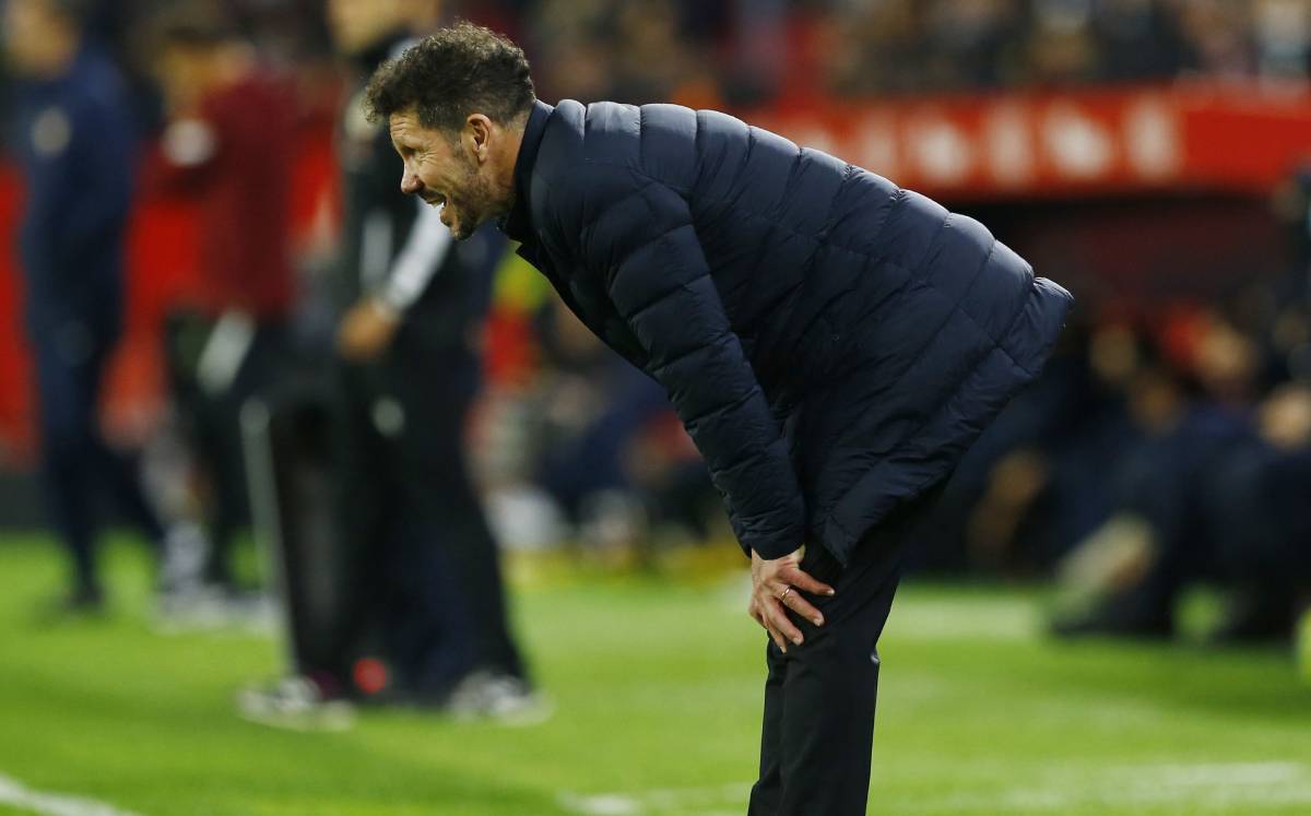 Diego Simeone asegura que el Atlético de Madrid saldrá de la mala racha (Foto Reuters)