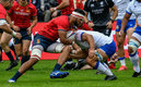 Leauma debutó ante Italia en un choque amistoso | Twitter @ferugby