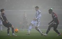 Poco podían captar las cámaras por momentos en el Juventus-Bologna. (AFP)