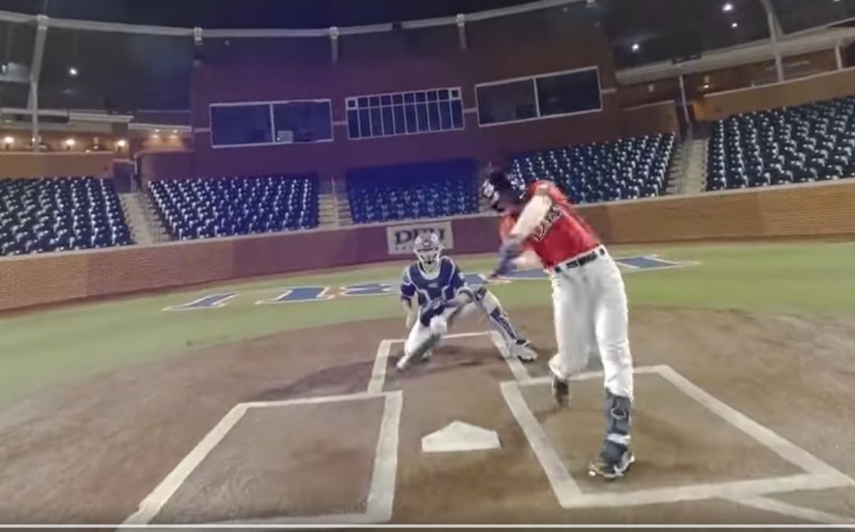 El video se tomó en Horner Ballpark, casa de Patriots.