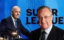 Gianni Infantino y Florentino Pérez se pusieron en el ojo del huracán. FOTO: AFP