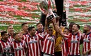Los colchonero tocaron la gloria en este 2021. FOTO: AFP.