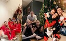 Los atletas desearon una Feliz Navidad a sus seguidores en las redes sociales.