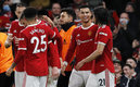 Cristiano (centro) hizo el tercer gol del partido | Reuters