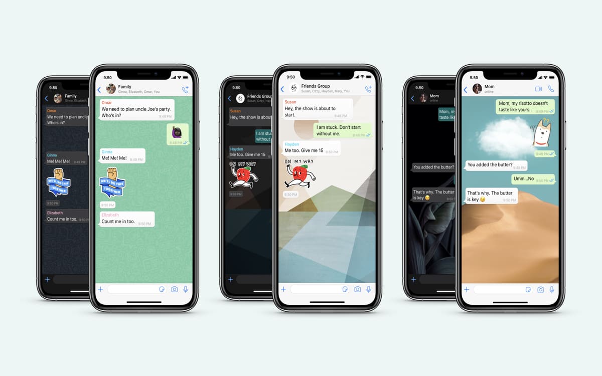 WhatsApp permite personalizar su servicio de muchas formas. (WhatsApp)
