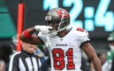 Se espera que este sea el último partido de Antonio Brown  con los Tampa Bay Buccaneers. (Reuters)
