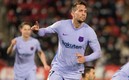 Con su gol al Mallorca, De Jong dio oxígeno al Barcelona. Foto: AFP