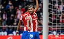 Ángel Correa durante el doblete que anotó frente al Rayo Vallecano. (FOTO: AFP)