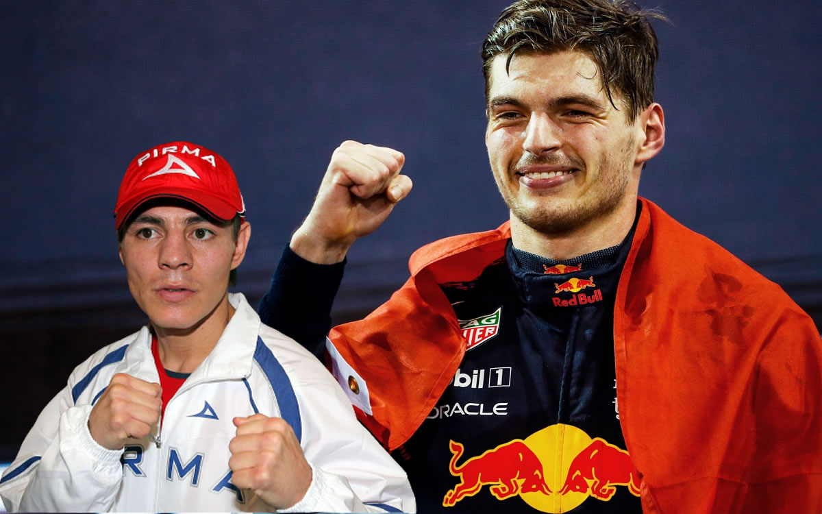 Max Verstappen y Travieso Arce compartieron el ring. (Mexsport)