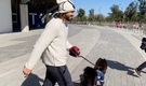 Pizarro acudió al estadio de Rayados con su mascota. (Foto: MT)